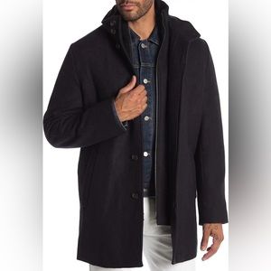 {Cardinal of Canada} Men’s Wool Car Coat, Size S(36-38)